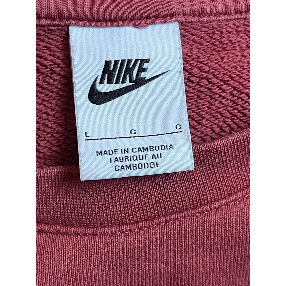 Nike Sportswear Sweater Zero Gravity French Terry Crew Cedar SZ Large